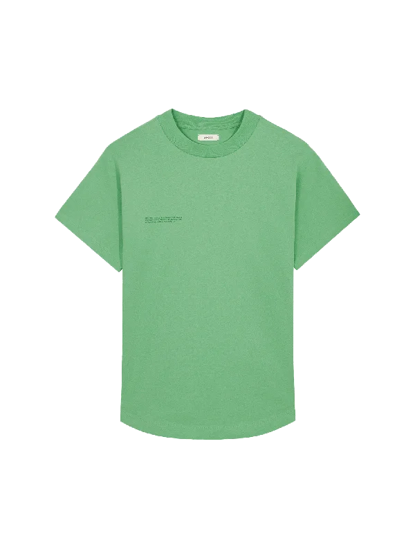 Womens Reclaimed Cotton Boxy T-shirt—reclaim jade