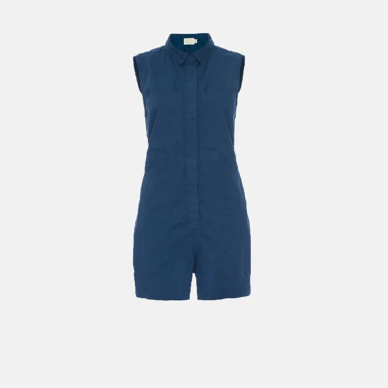 Bixby Romper In Navy